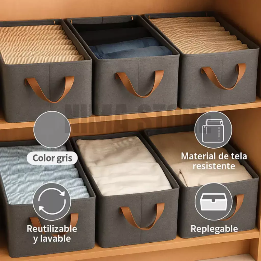 Organizador de ropa plegable (compra 1 y lleva 3)