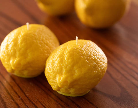 Vela Decorativa Limão Siciliano