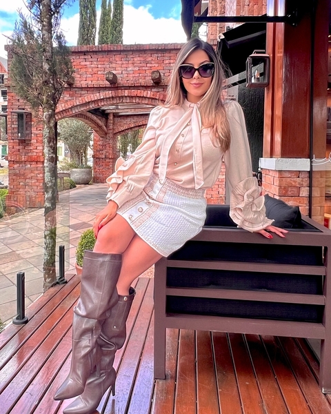 CAMISA MARCIA NUDE - comprar online