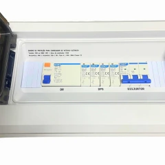 Quadro de Proteção Fast! 380V 22 kW Trifásico para Wallbox e Carregador de Carro Elétrico (DPS + DR + Disjuntor) - comprar online