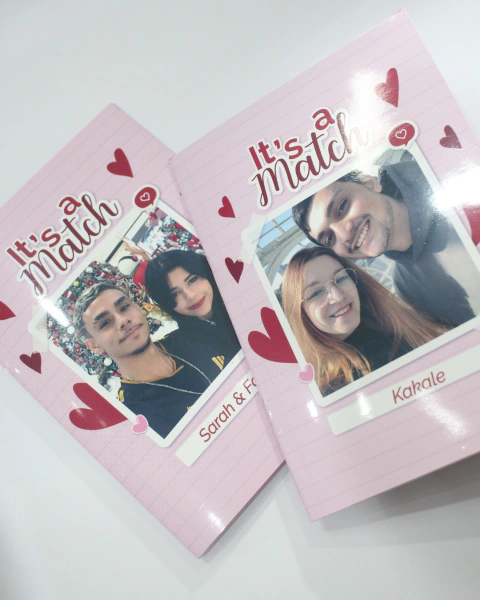 KIT ÁLBUM DE FIGURINHAS — EDIÇÃO DIA DOS NAMORADOS ❤️