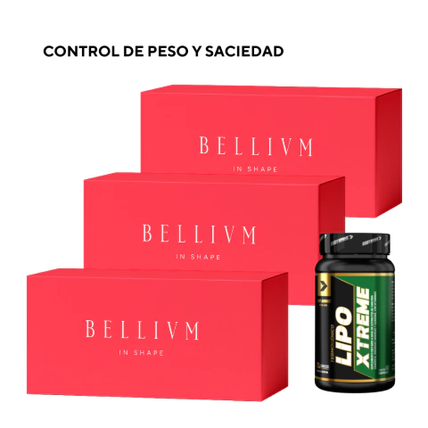 Colágenos X3 Control de Peso In Shape Bellivm + REGALO - comprar online