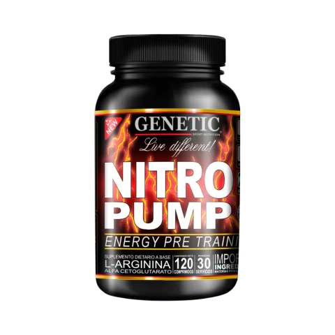 Nitro Pump para Testosterona y Libido Genetic