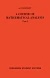 A Course of Mathematical Analysis