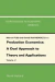 Production Economics: A Dual Approach to Theory and Applications