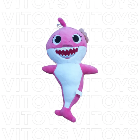 PELUCHE BABY SHARK ROSA 2O CM