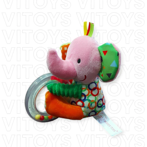 MORDILLO SONAJERO ELEFANTE 13CM