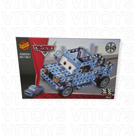 LEGO CARS N0 128-7 DE METAL X1