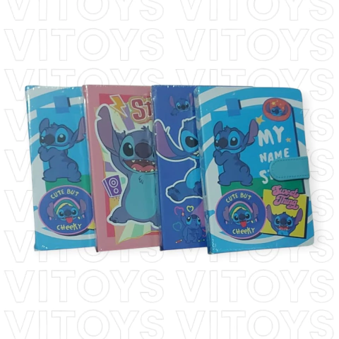 CUADERNO CON TAPA MAGNETICA STICH - comprar online