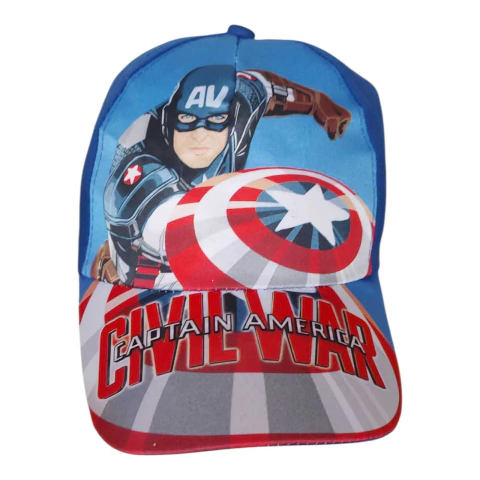 GORRA INFANTIL CAPITAN AMERICA