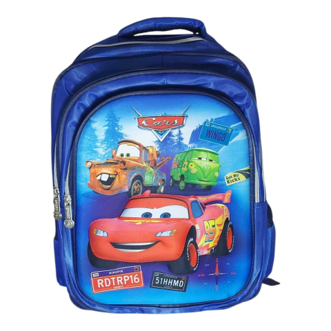 MOCHILA TERMOFORMADA 3D CARS 16"