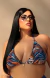 TOP CORTININHA TIRA DUPLA ESTAMPADO PLUS SIZE na internet