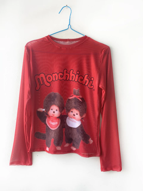 Malla Monchichi roja - comprar en línea