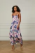 Vestido Longo Est Floral Fresh - Sandra Galvao Boutique