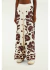 Calca Pantalona Floral Arabesque - Farm - comprar online