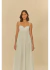 Vestido Longo Franzido - Farm - comprar online