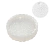 Molde Silicona Redondo Diamantes Incrustado Resina Yeso