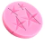 Molde Silicona 4 Estrellas V/ Tamaños Para Fondant en internet