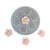 Molde Silicona 7 Flor Cerezo Sakura 2,5cm Para Porcelana fria en internet