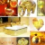 CINTA MOSAICO ESPEJO 5X5MM AUTOADHESIVO 4X100CM - DORADO - Daruma Shop
