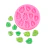 Molde silicona 10 mini hoja 03E3