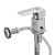 Monocomando para bidet Vann Milos Cromado