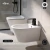 Monocomando para Bidet Vann Petra Negro Mate con Transferencia - comprar online