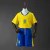 Camiseta Brasil 2025 Local - Conjunto Niños - comprar en línea