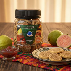 BIscoito Artesanal Premium de Bolo de Rolo 125g - GOIABADA - comprar online