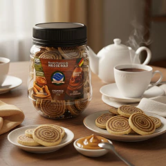 BIscoito Artesanal Premium de Bolo de Rolo 125g - CHURROS - loja online