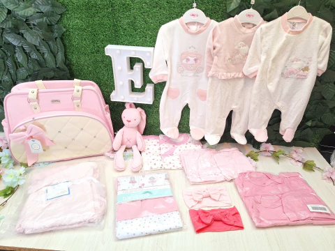 kit full nacimiento premium niña - comprar en línea