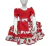 vestido de huasa bebe niña