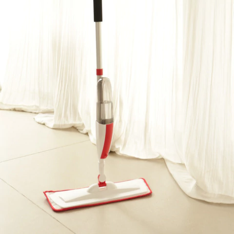 Trapeador Mopa Spray Piso 360 Con Rociador Paños Y Cepillo