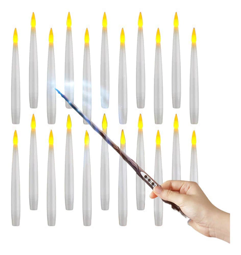Velas Led Flotantes X20 + Varita Con Control Remoto - comprar online