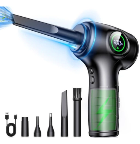 Soplador Aire Multiuso Inalambrico 3 Niveles Pantalla Usb-c - comprar online