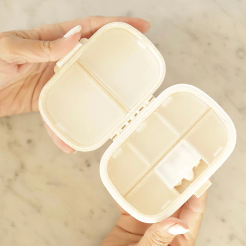 Pastillero Organizador Portátil Remedios Con 8 Divisiones