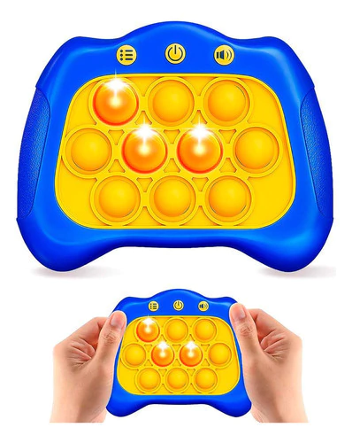 Pop It Consola De Juego Empuje Rapido Alivia Estres Sonido