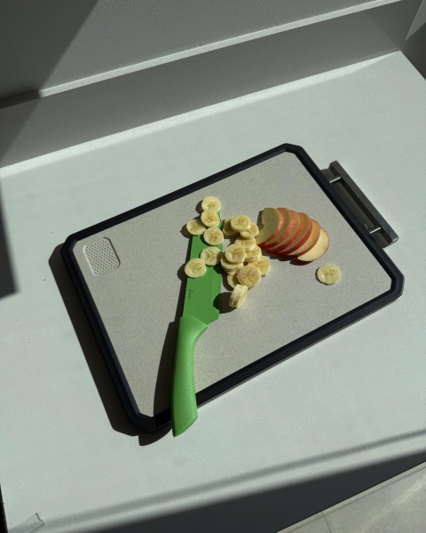 Tabla De Cortar Alimentos Cocina 3 En 1 Acero Inoxidable - comprar online