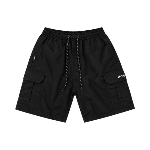 Bermuda Hype Cargo Ripstop - Preto