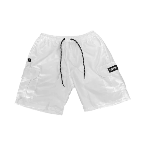 Bermuda Hype Cargo Ripstop - Branco - comprar online
