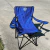 Imagen de Silla Plegable De Exterior Vöhler 120 Kg Azul