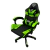 Silla Gamer Vohler Negro y Verde Cuero Sintético