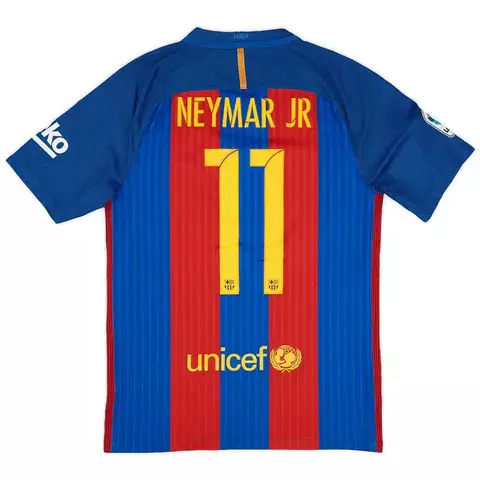 Camisa Retrô Barcelona I 16/17 - Masculina Nike - Azul e vermelha - NEYMAR JR 11 - comprar online