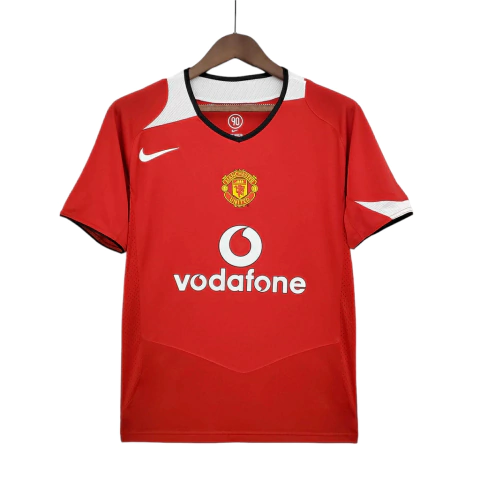 Camisa Manchester United Retrô 2004/2006 Vermelha - Nike