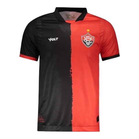 Camisa Vitória Copa do Nordeste 25/26 - Torcedor Volt Masculina - Vermelha e preta - (cópia)