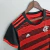 Camisa Flamengo I 22/23 Torcedor Adidas Feminina - Preto e Vermelho - Vortex Mantos