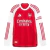 Camisa Arsenal I 25/26 manga longa - Torcedor Adidas Masculina - Vermelha e branca