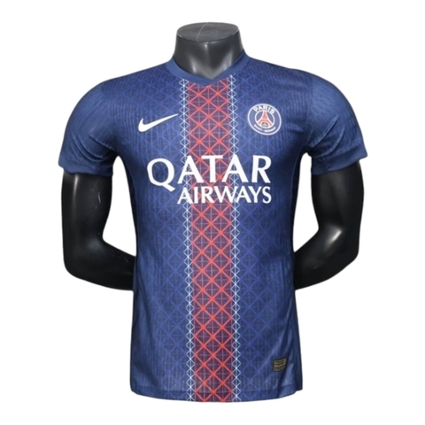 Camisa Paris Saint-Germain I 25/26 - Jogador Nike Masculina - Azul