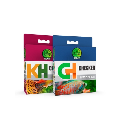 Kit Testes Powerfert GH e KH para Água Doce