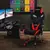 Cadeira Gamer Executiva pro-x Gaming Reclinável Giratória Preto/Vermelho G56 - Gran Belo - Mania de Game